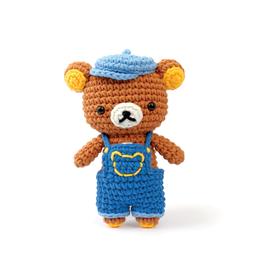 Kit Amigurumi pour confectionner un petit ourson Rilakkuma en