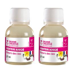 Parfum pour bougie 54 ml - Senteur fleurs des îles