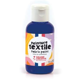 Peinture pour textile 50 ml - bleu marine