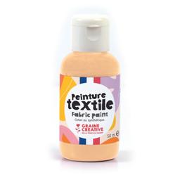 Peinture pour textile 50 ml - beige