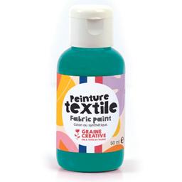 Peinture pour textile 50 ml - vert canard