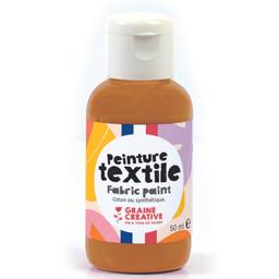 Peinture pour textile 50 ml - caramel