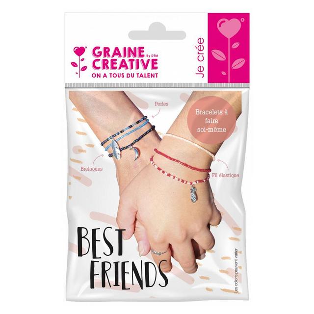 Kit bracelets rocaille Best friends