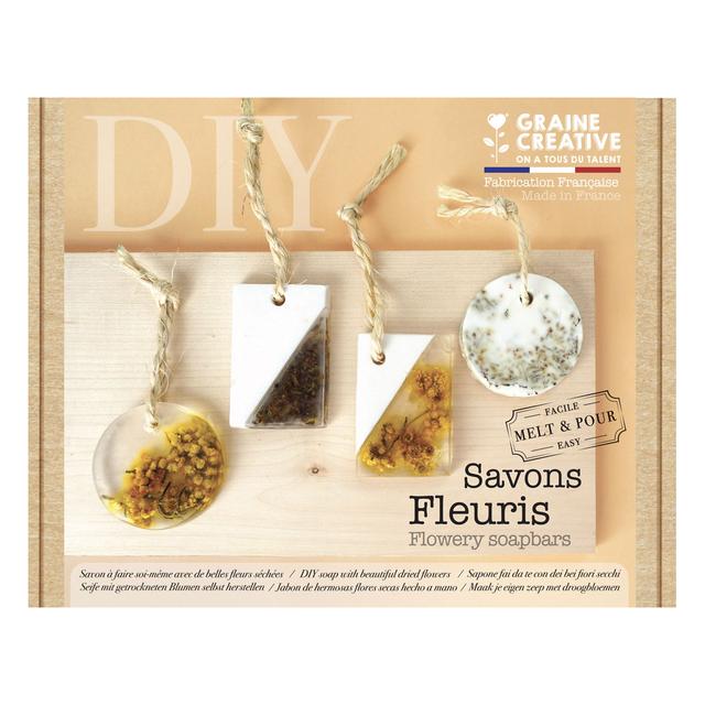 Coffret DIY - Faire des savons fleuris