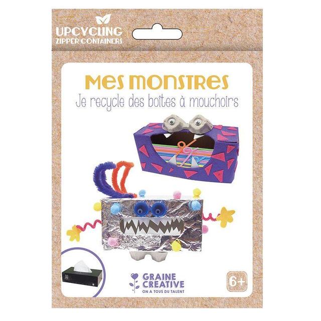 Je transforme mes boîtes de mouchoirs - Coffret DIY