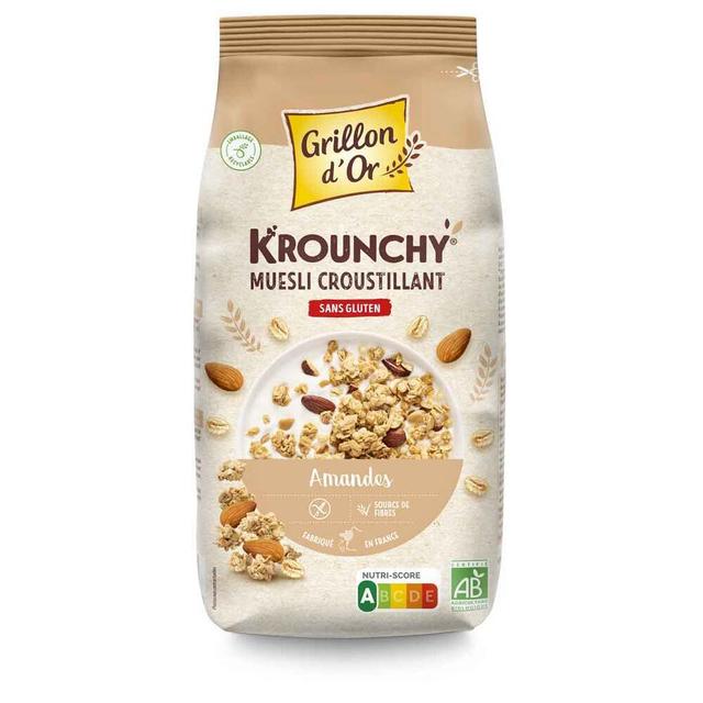 Krounchy amande avoine sans gluten 500g