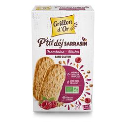 Biscuits P'tit déj sarrasin framboises kasha 150g