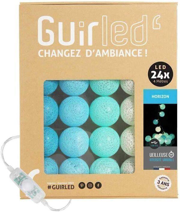 Guirlande boule lumineuse LED USB 24 boules 4m - Horizon