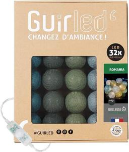 Guirlande boule lumineuse LED USB 32 boules 4,8m - Romania