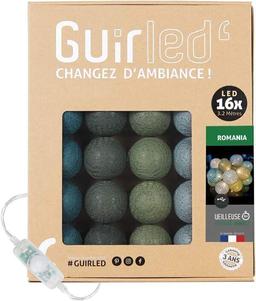 Guirlande boule lumineuse LED USB 16 boules 3,2m - Romania