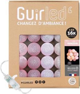 Guirlande boule lumineuse LED USB 16 boules 3,2m - Princesse