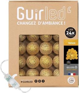 Guirlande boule lumineuse LED USB 24 boules 4m - Trésor