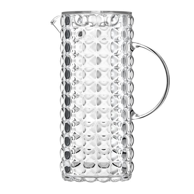 Carafe avec couvercle en acrylique transparent 1,75 litre