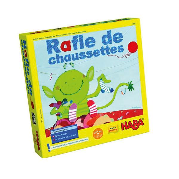 Jeu de société La rafle de chaussettes - Dès 4 ans