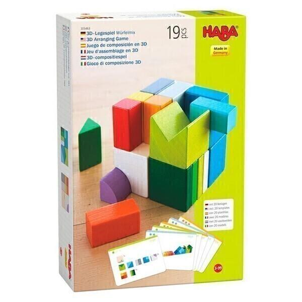 Jeu d'assemblage en 3D Cubes Mix - Dès 3 ans