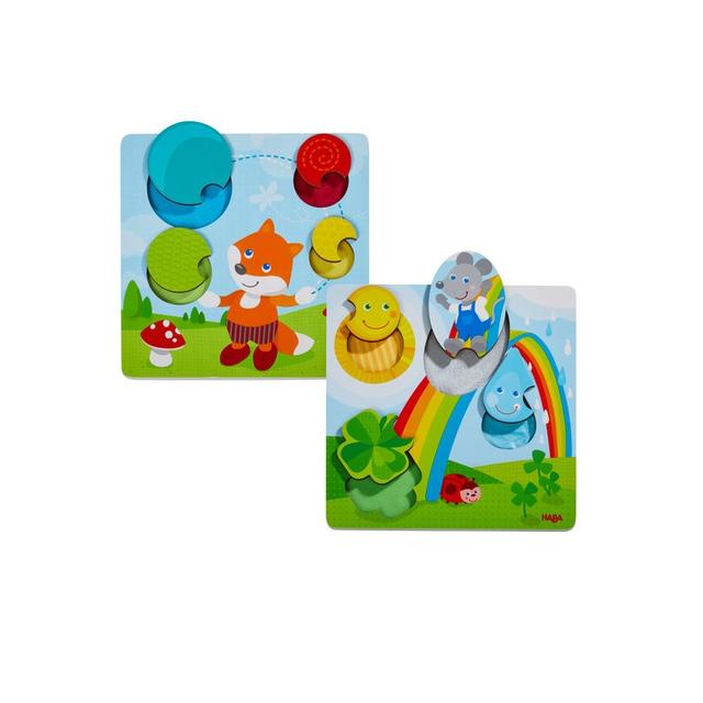 Lot de puzzles tactiles - HABA