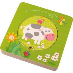 Puzzle en bois les amis de la ferme - HABA