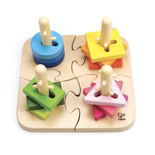 Puzzle à boutons créatif - Dès 18 mois