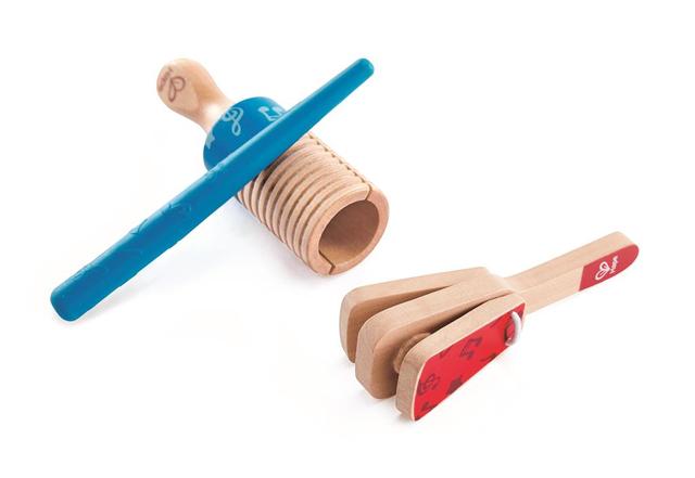 Duo de percussion, jouet en bois - HAPE