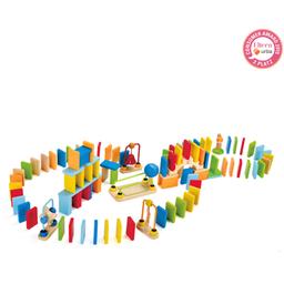 Jouet en bois Circuit de Dominos arc-en-ciel Hape® - Jouet Hape