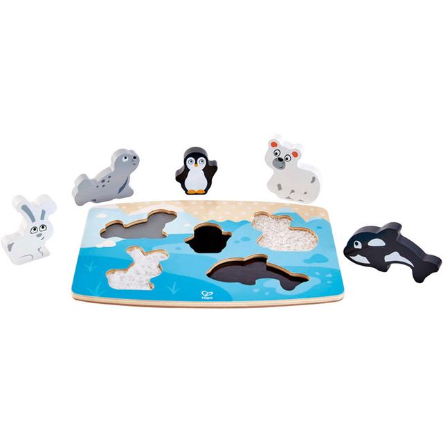 Puzzle tactile, les animaux polaires - HAPE