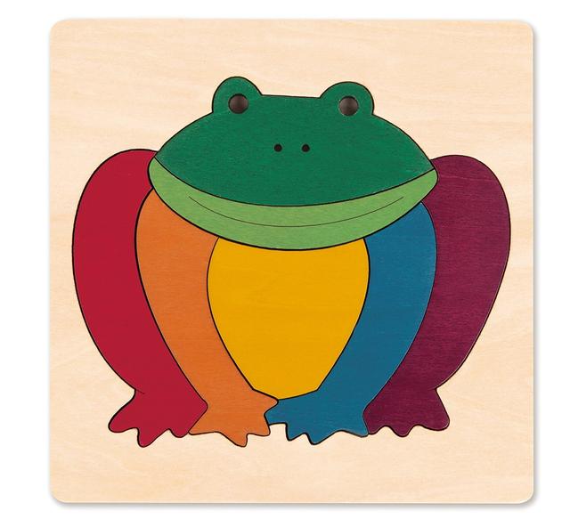 Puzzle - Grenouille arc-en-ciel