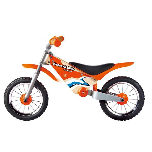 Draisienne motocross en bois avec suspensions Hape