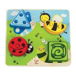 Puzzle en bois Hape Petits insectes du jardin - Jouets en bois