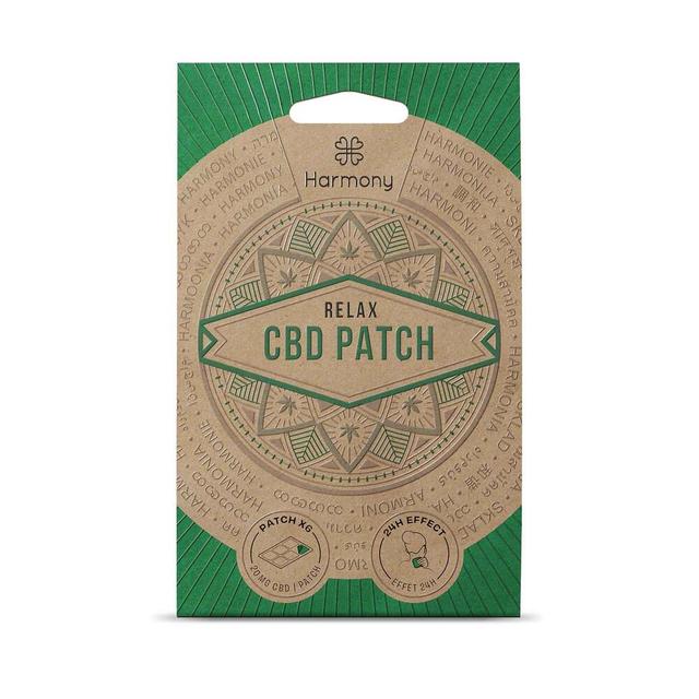 6 Patchs CBD Anti-douleurs, Détente Musculaire