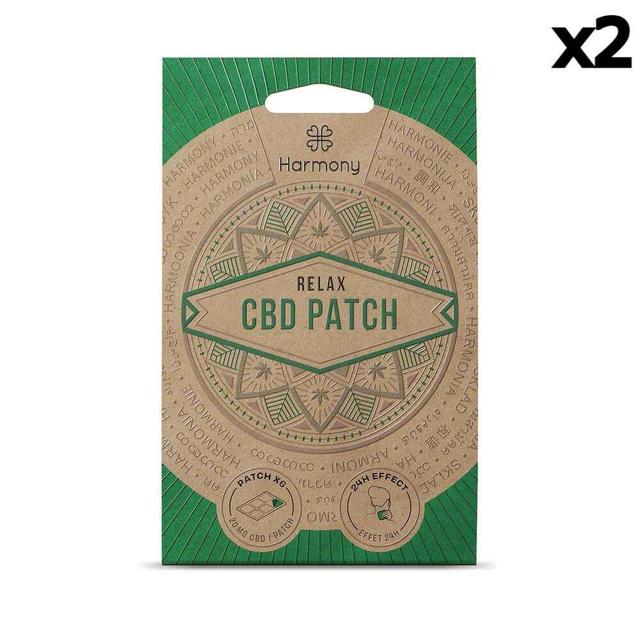 12 Patchs CBD Anti-douleurs, Détente Musculaire