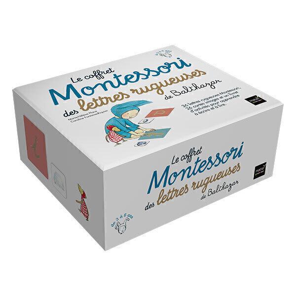 Le coffret Montessori des lettres rugueuses de Balthazar - dès 3 ans