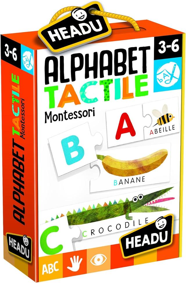 Alphabet Tactile Montessori