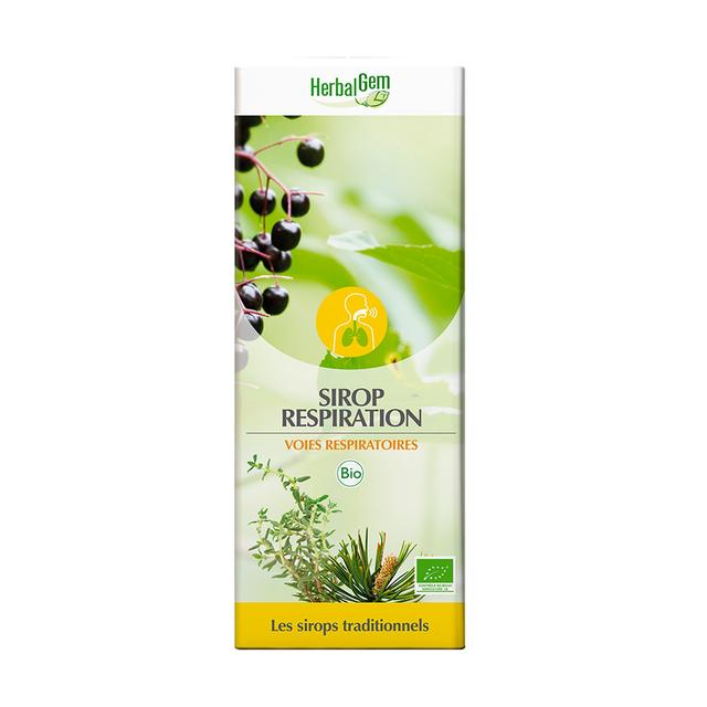 HERBALGEM SIROP RESPIRATION -encombrement des voies respiratoire