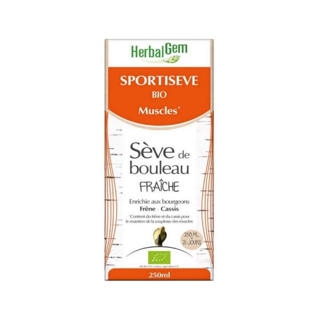 SPORTISEVE BIO, muscles 250ml - HERBALGEM