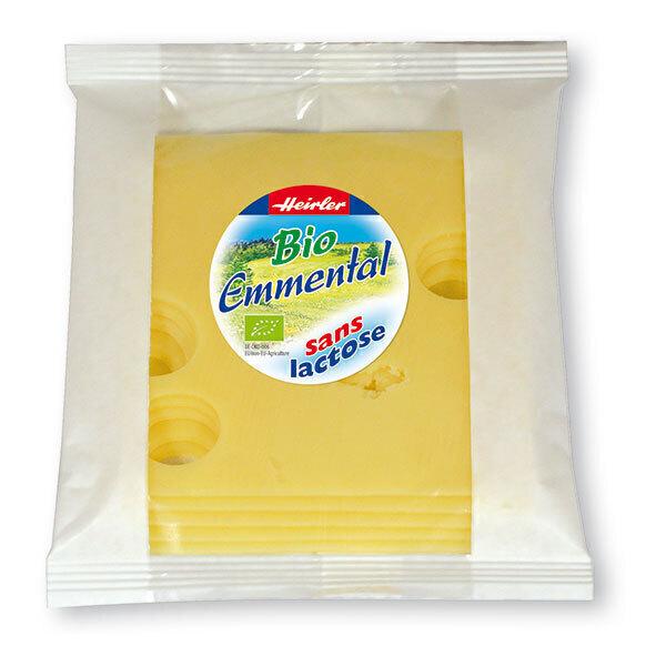 Emmental tranches sans lactose 120g