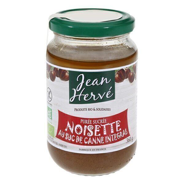 Purée de noisettes au suc de canne 360g