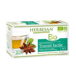 Infusion transit facile bio 20 sachets