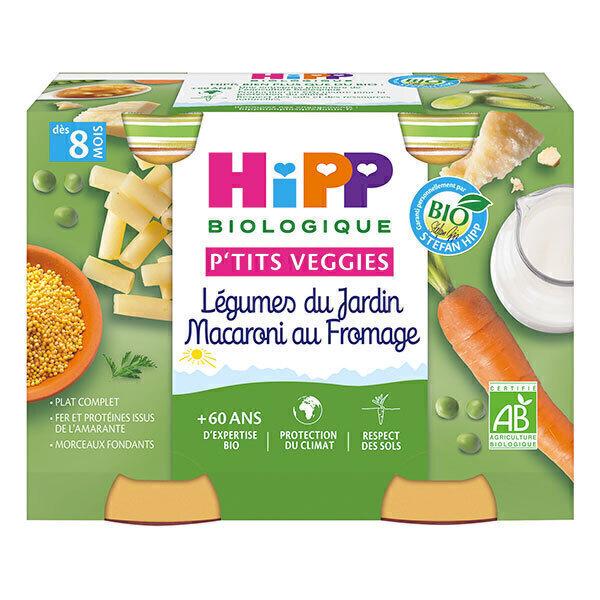 Légumes du Jardin Macaroni au Fromage pots 2x190g