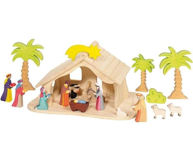 Crèche - Maison pour figurine