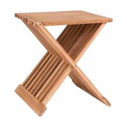 Tabouret en teck ERTO 45 cm