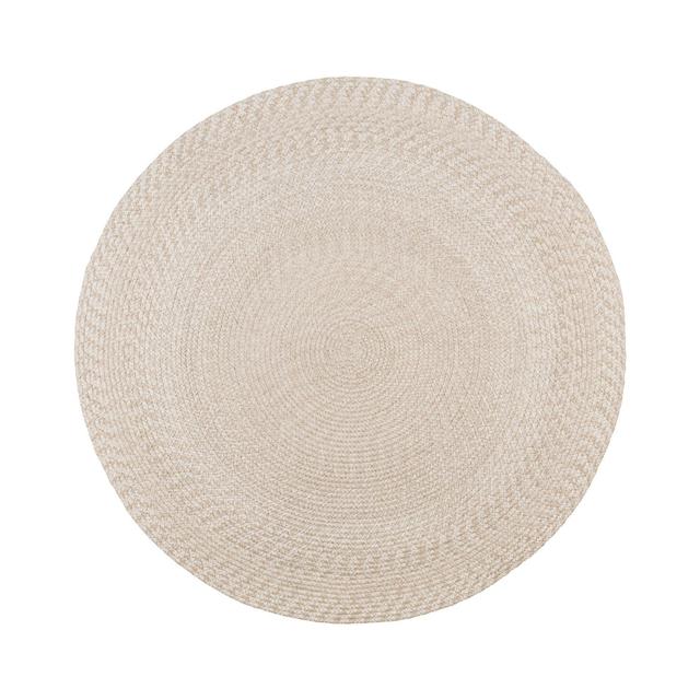 Tapis sable et rond en plastique 100% recyclé Ø 120 cm