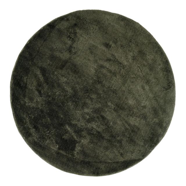 Tapis rond vert Ø 160 cm