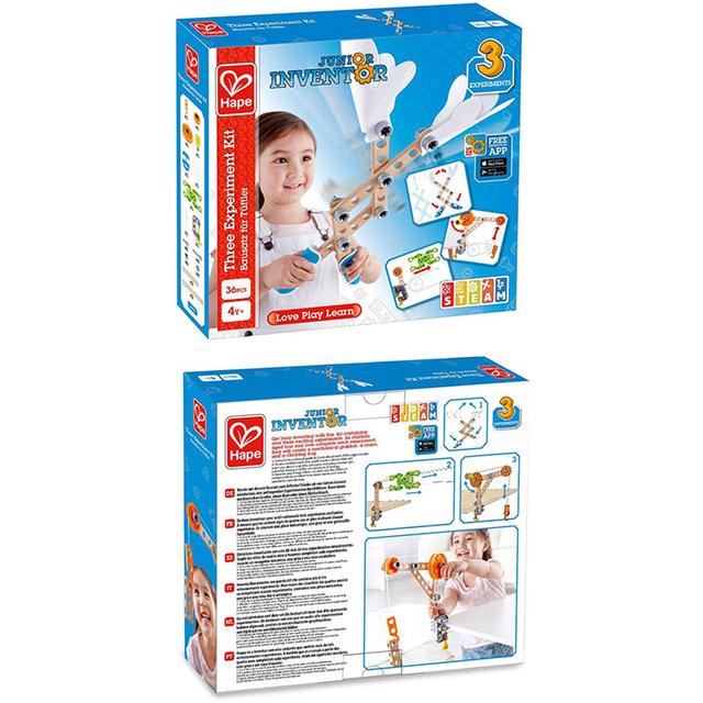 Kit de 3 expériences - jouet en bois dès 4 ans - HAPE