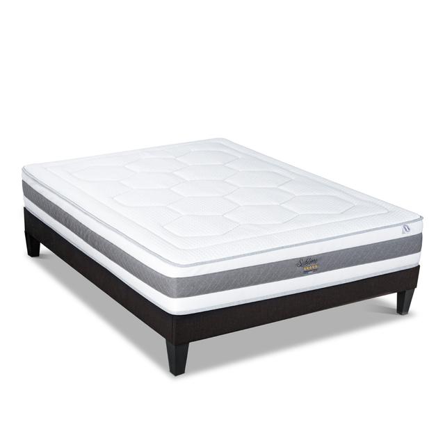 Lot SUBLIME 140x190 | Matelas + Sommier