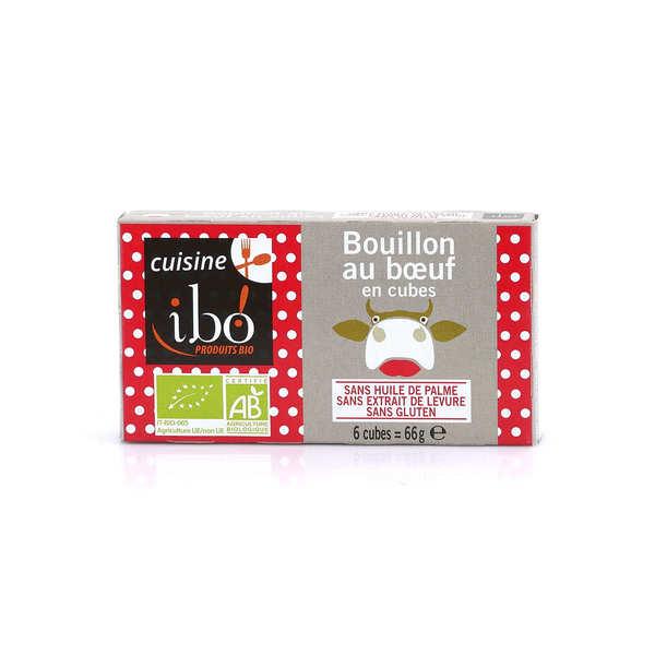 Bouillon de boeuf bio en cubes - Boîte de 66g