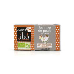 Bouillon de poule bio en cubes - Boîte de 66g