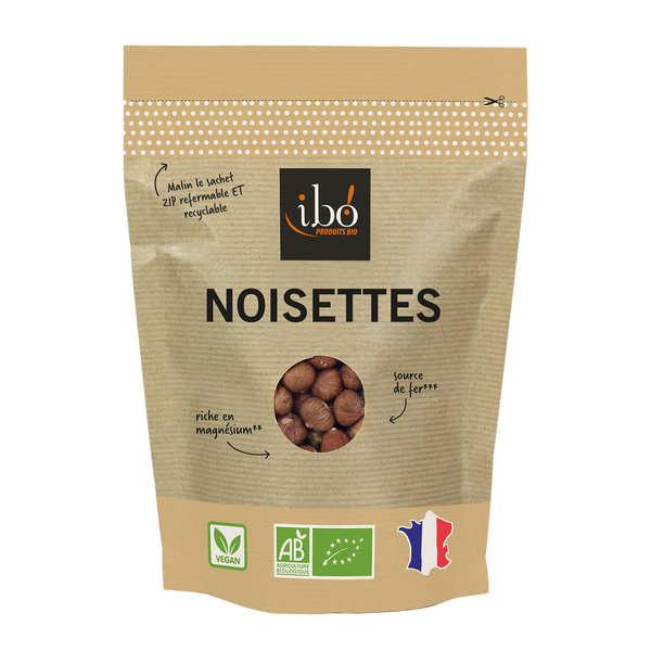 Noisettes décortiquées bio - Sachet de 250g