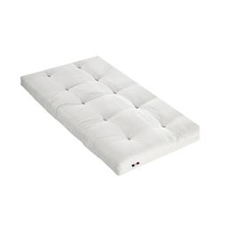 Matelas futon latex+ ouate hyppoallergénique écru 90x190