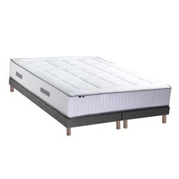 Ensemble matelas Ressorts 7 zones H30cm + 2 sommiers 180x200