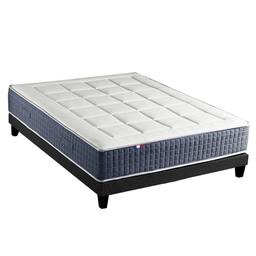 Ensemble Matelas Ressort Mémoire de forme Sommier 160x200